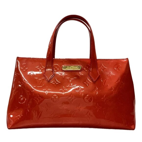 LOUIS VUITTON Wilshire PM Rouge Grenadine Monogram Vernis - 319-080125 - Picture 1 of 14